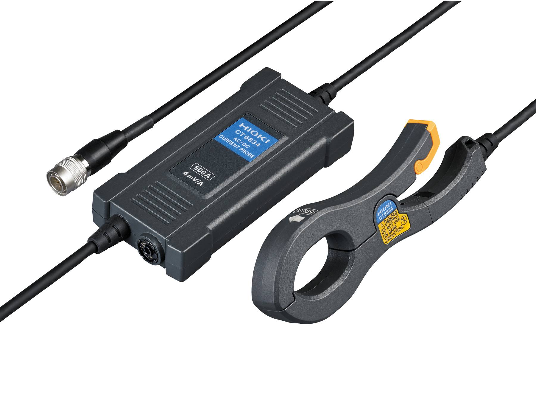 Hioki CT6834 - Schlanke, hochgenaue AC/DC-Stromzange, 500 A / 50 kHz-0