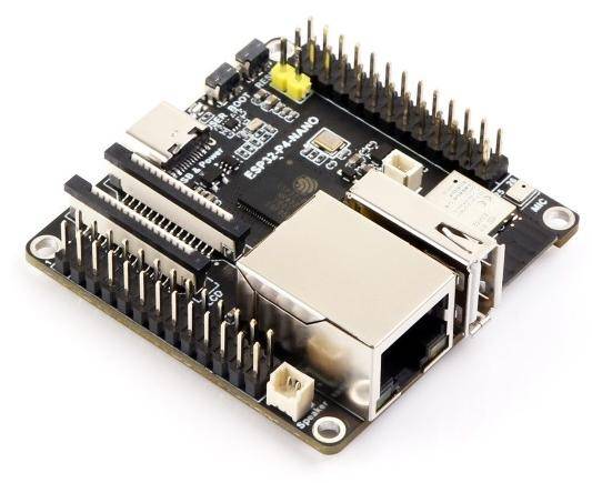 Waveshare ESP32-P4-NANO + Lautsprecher, RISC-V, 32MB PSRAM, HMI, MIPI-CSI/DS, 28 GPIOs, 5V-0