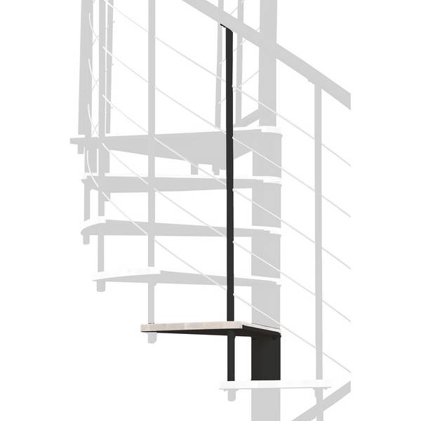 Minka Höhenerweiterung für Fusion 160cm Durchmesser Weiß Schwarz