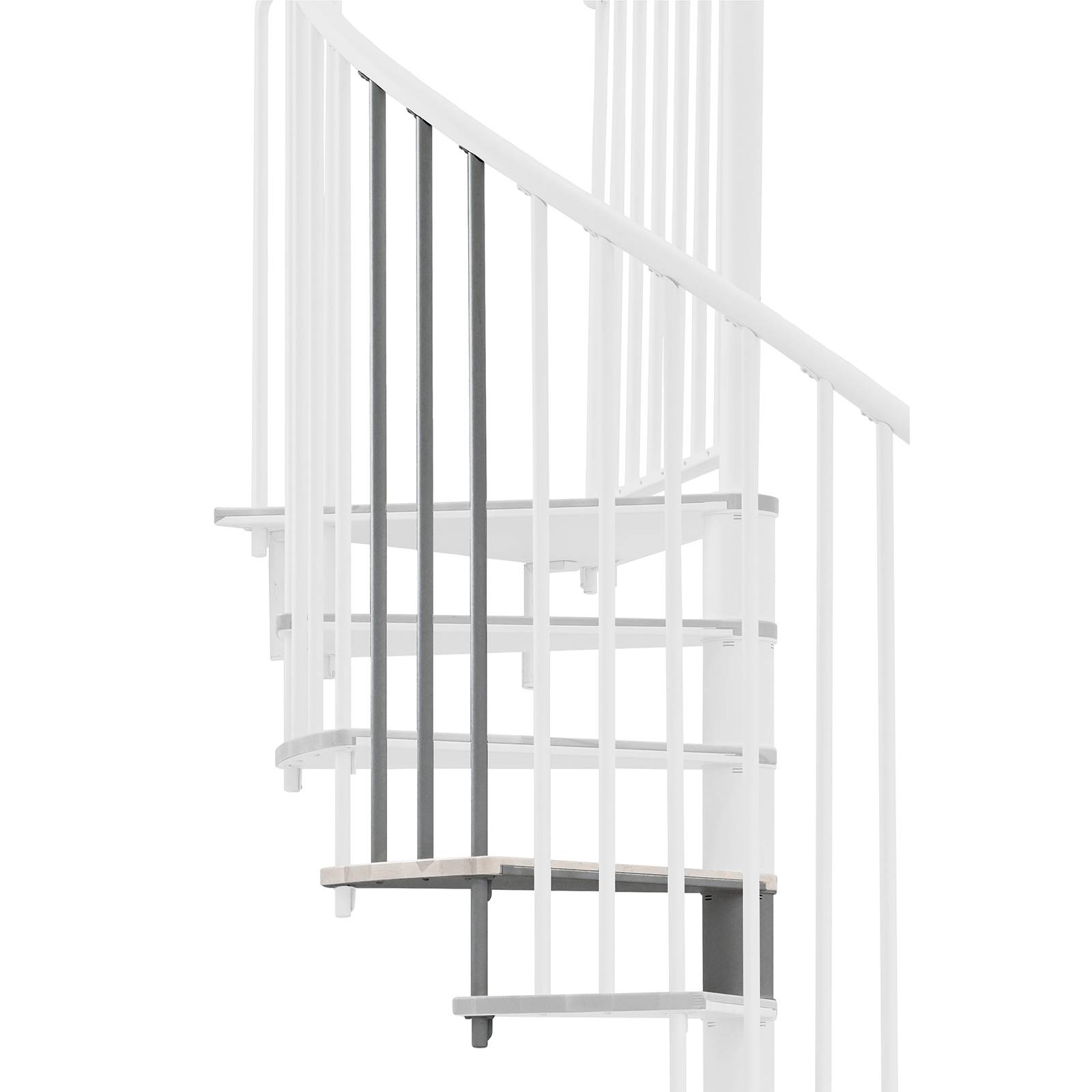 Minka Höhenerweiterung für Switch 140cm Durchmesser Weiß Grau-0