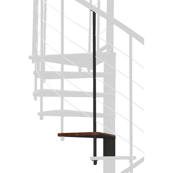 Minka Höhenerweiterung für Fusion 120cm Durchmesser Walnuss Schwarz