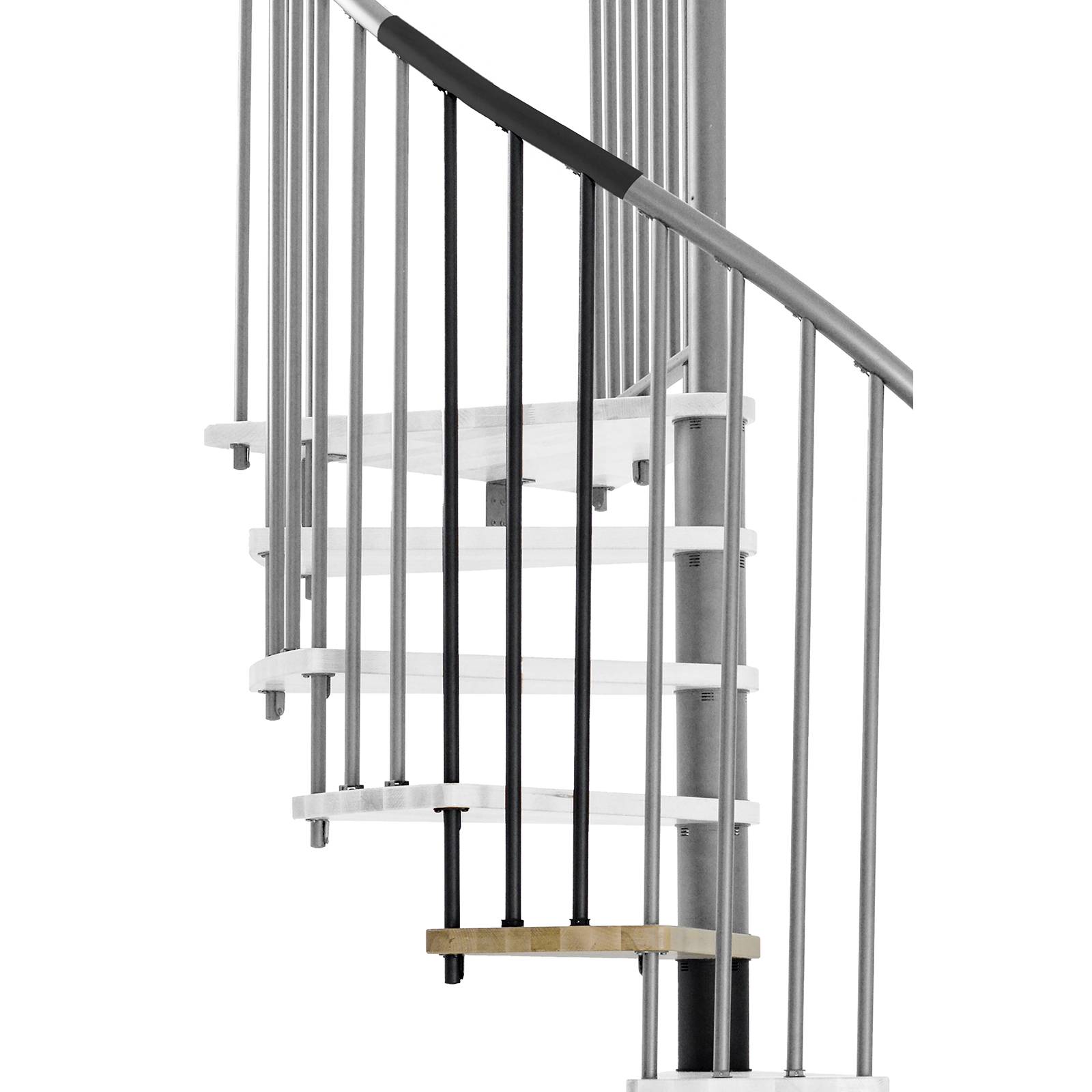 Minka Höhenerweiterung für Spiral Effect 160cm Durchmesser Eiche Schwarz-0
