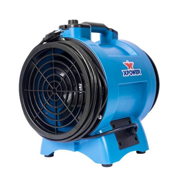 XPOWER X-12 12" INDUSTRIELLER LÜFTER MIT VARIABLER GESCHWINDIGKEIT FÜR ENGSTE RÄUME