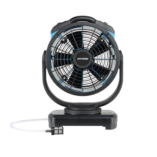XPOWER FM-88W OUTDOOR-NEBELVENTILATOR MIT 3 GESCHWINDIGKEITEN UND EINGEBAUTEM PUMPE-0