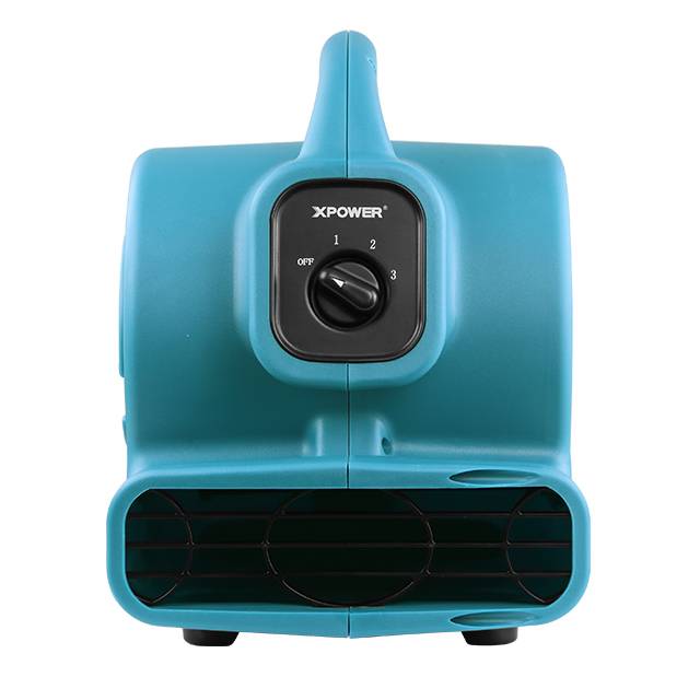 XPOWER P-80A MINI-ZENTRIFUGAL-LUFTBEWEGER MIT 3 GESCHWINDIGKEITEN UND STECKDOSEN-0