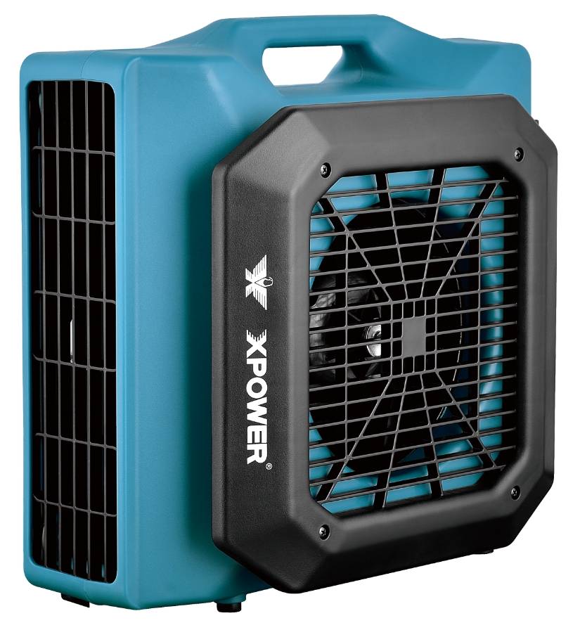 XPOWER PL-700A KOMPAKT 240W NIEDRIGER LUFTBEWEGER MIT STECKDOSE-2