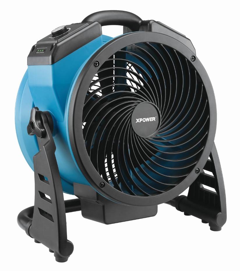 XPOWER FC-150B BATTERIEBETRIEBENER KABELLOSER LUFTZIRKULATOR MIT 3-STUNDEN-TIMER-0