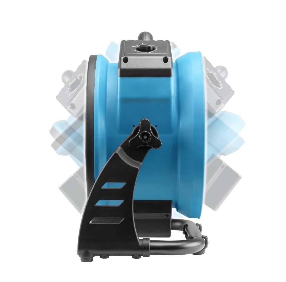 XPOWER FC-150B BATTERIEBETRIEBENER KABELLOSER LUFTZIRKULATOR MIT 3-STUNDEN-TIMER-3