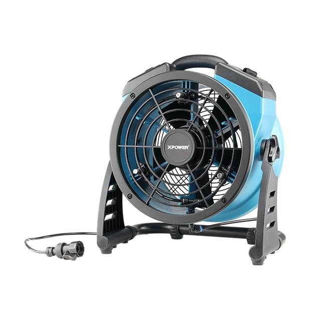 XPOWER FM-65 TRAGBARER 900CFM 3-GESCHWINDIGKEITEN TANKLESS-NEBELVENTILATOR-2