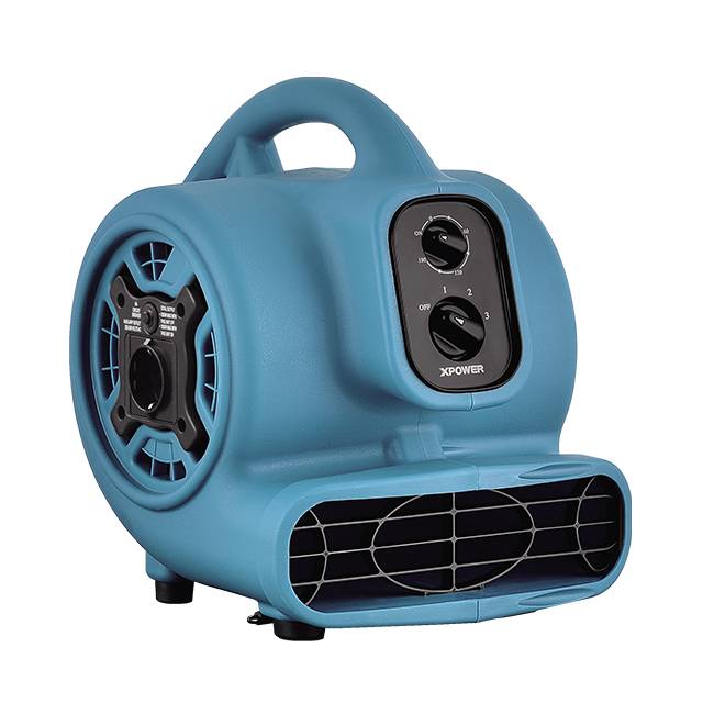 XPOWER P-230AT 700CFM KOMPAKT-ZENTRIFUGAL-LUFTBEWEGER MIT TIMER, STECKDOSEN-2