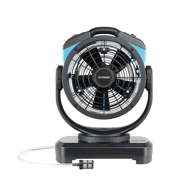 XPOWER FM-68W OUTDOOR-NEBELVENTILATOR MIT 3 GESCHWINDIGKEITEN UND EINGEBAUTEM PUMPE-0