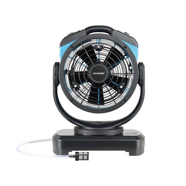 XPOWER FM-68W OUTDOOR-NEBELVENTILATOR MIT 3 GESCHWINDIGKEITEN UND EINGEBAUTEM PUMPE
