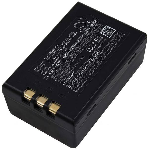Akku kompatibel mit Unitech Typ 1400-202017, 7,4V, Li-Ion