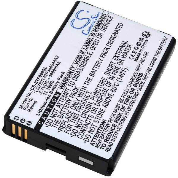 Akku kompatibel mit T-Mobile Typ LI3730T42P3h6544A2, 3,7V, Li-Ion