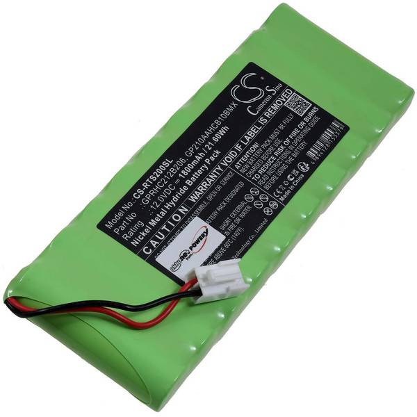 Akku für Roto ZRO RT2 SF G2 Rollladen, 12V, NiMH