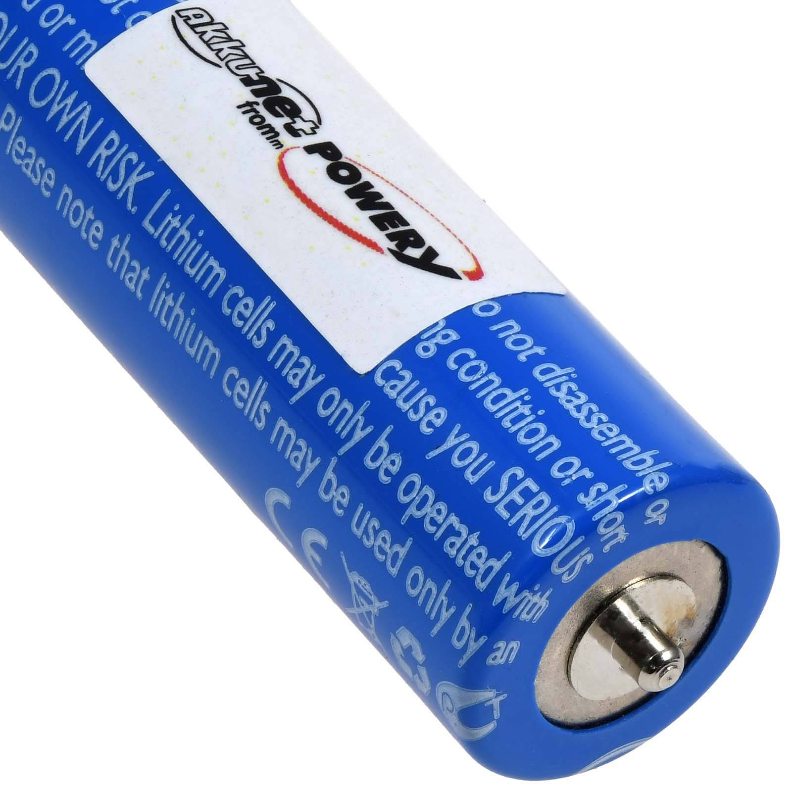 Akku passend für Profi-Haarschneider Panasonic ER-GP80 Rasierer Panasonic ES-LV95 Panasonic Munddusche EW1511 Typ WESLV-2