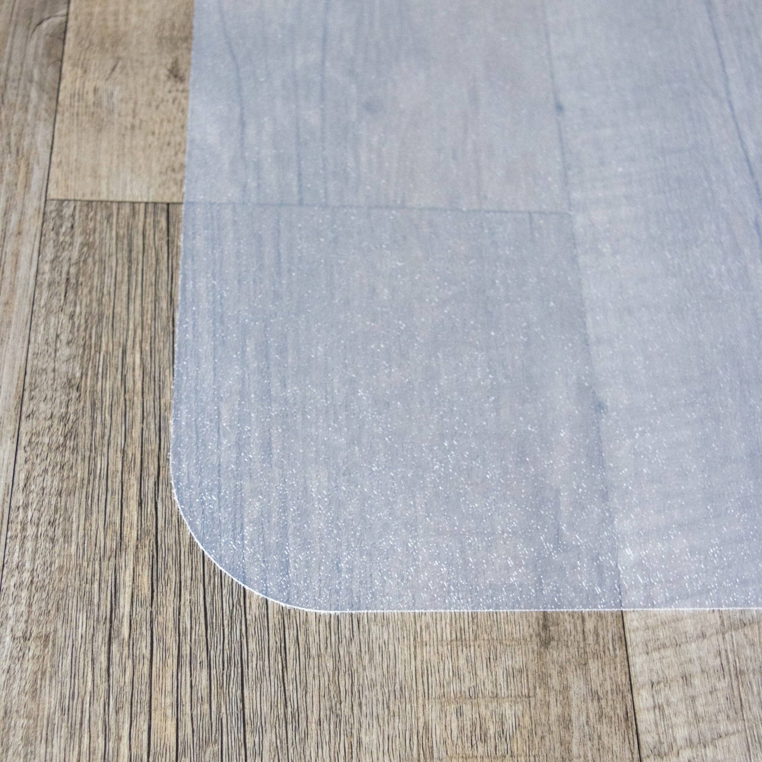 Bodenschutzmatte FORTIFLEX 150 x 116 cm für Hartböden PP/PE milchweiß hjh OFFICE-2