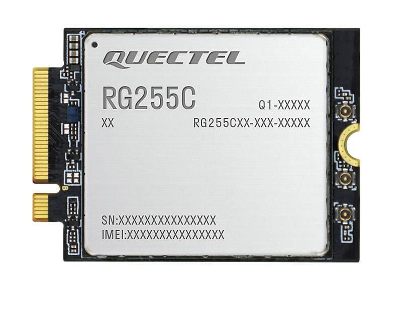 Quectel RG255C-GL M.2 Modem (5G RedCap/LTE, 223 Mbps DL / 123 Mbps UL)-0