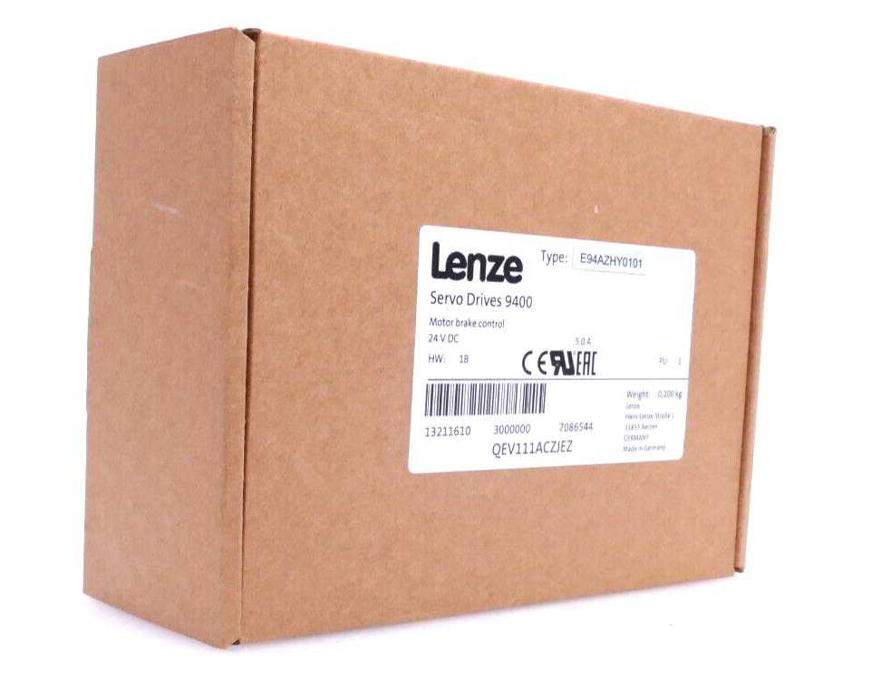 Lenze Servo Drives 9400 Motor Brake Control E94AZHY0101 | 13211610-0