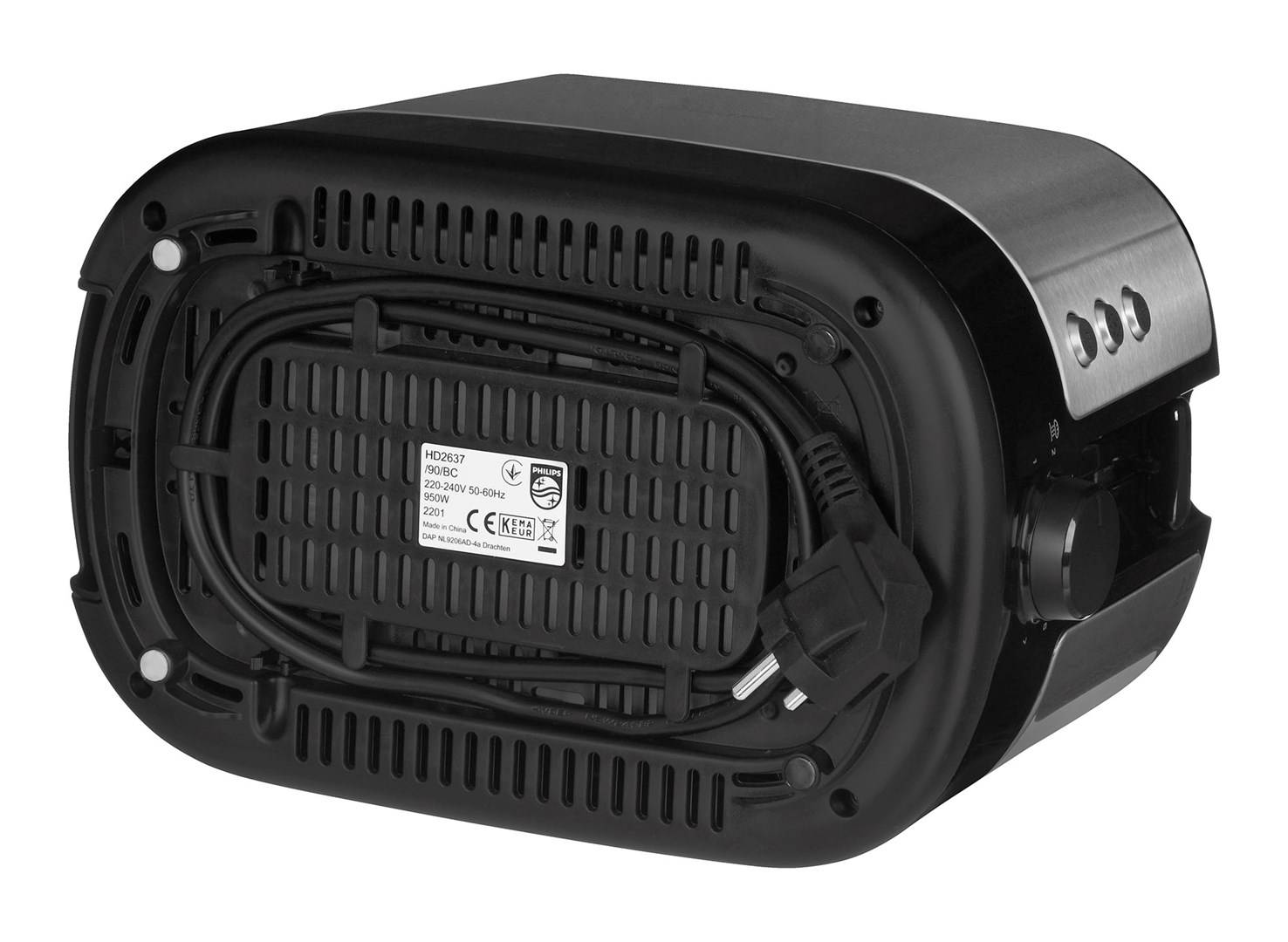 Philips Viva Collection HD2637 - Toaster - 2 Scheibe - 2 Steckplatz - Schwarz-7