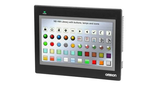 Omron NB10W-TW01B 10.1″ HMI Touchscreen, WVGA 800×480, TFT‑Farbdisplay