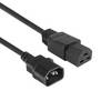 ACT AK5371 Netzkabel C14 - C21 IEC60320 | Schwarz | 1,5 Meter