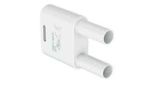 Stäubli SKS2-4N-19 Sicherheits-Verbindungsstecker 4 mm mit federnder MULTILAM weiß