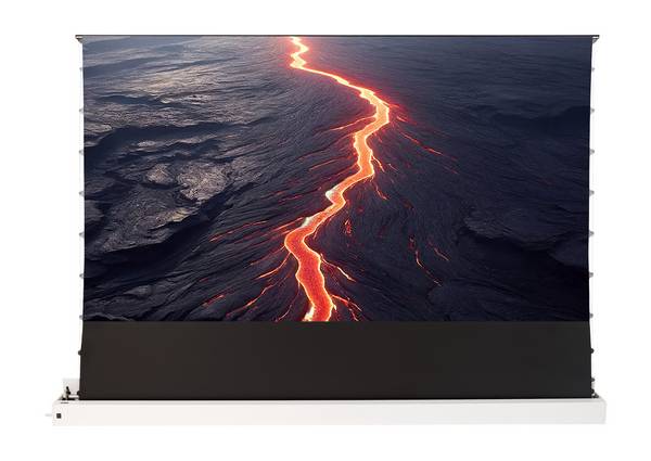 celexon UST Hochkontrast Bodenscheren Leinwand - HomeCinema Plus, 120" weiß
