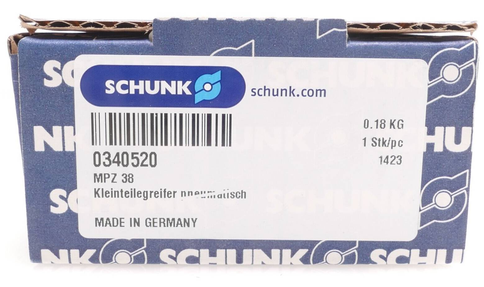 Schunk Kleinteilegreifer pneumatisch MPZ 38 | 0340520-1