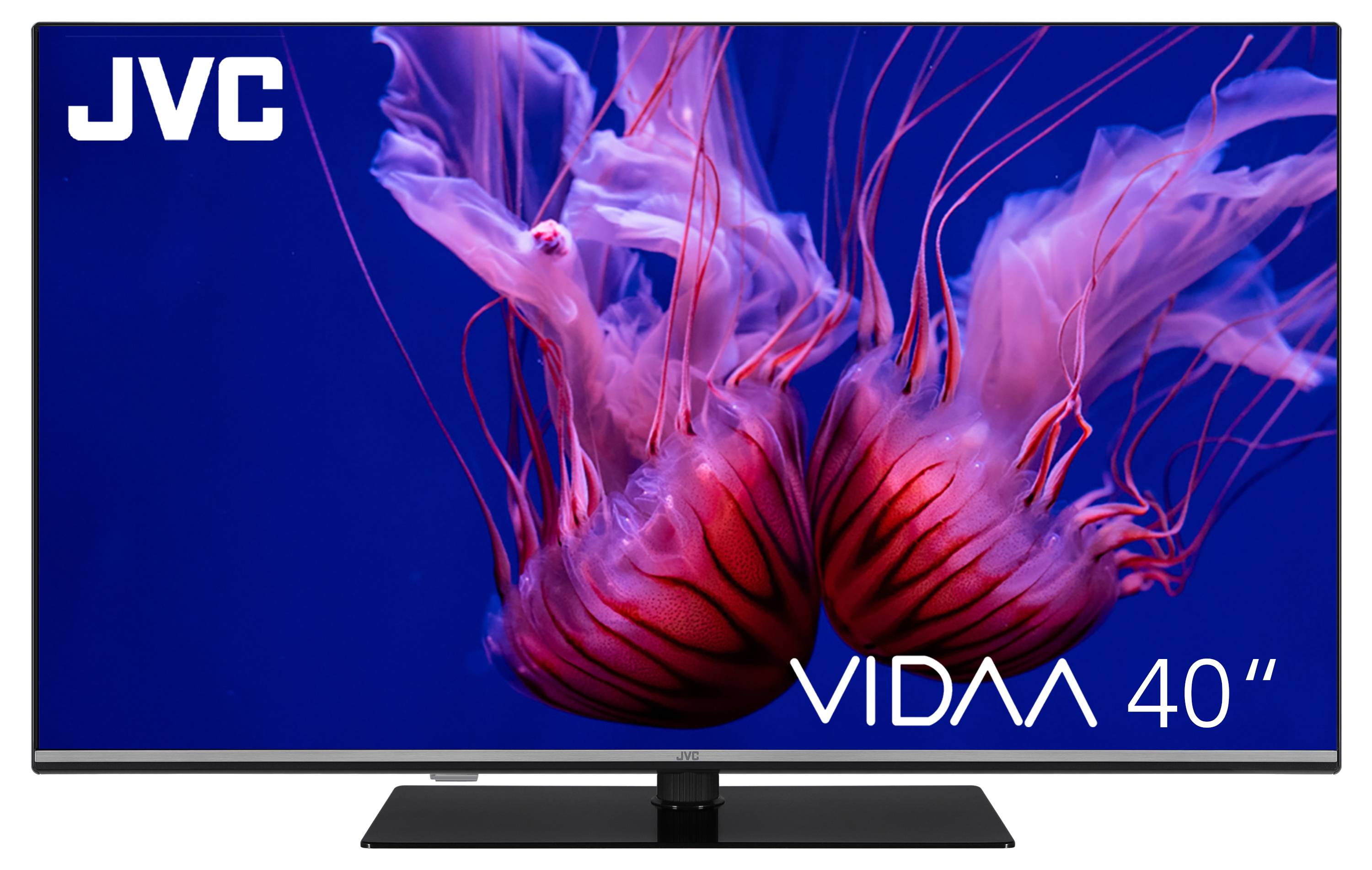 JVC LT-40VQF555D QLED Fernseher 40 Zoll Smart TV VIDAA Full HD Auflösung HDR TV Triple-Tuner (2026)-0