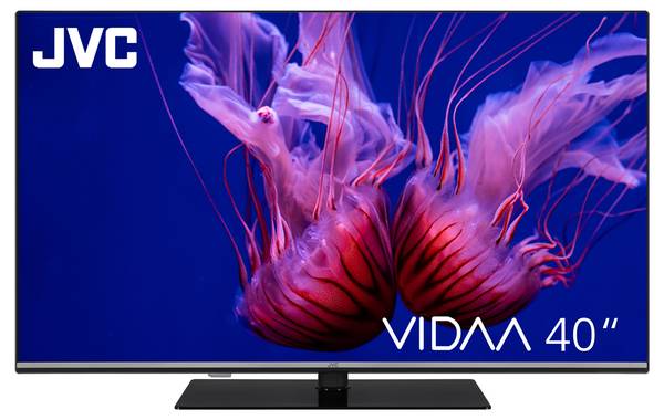 JVC LT-40VQF555D QLED Fernseher 40 Zoll Smart TV VIDAA Full HD Auflösung HDR TV Triple-Tuner (2026)
