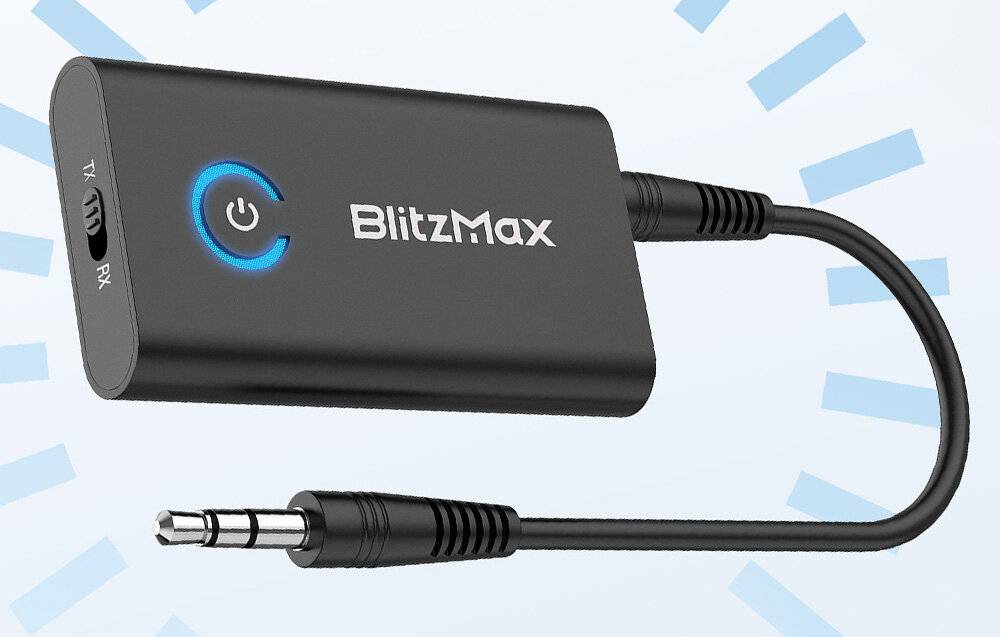 Preisbild für Bluetooth 5.2 Sender/Empfänger BlitzMax BT05, aptX