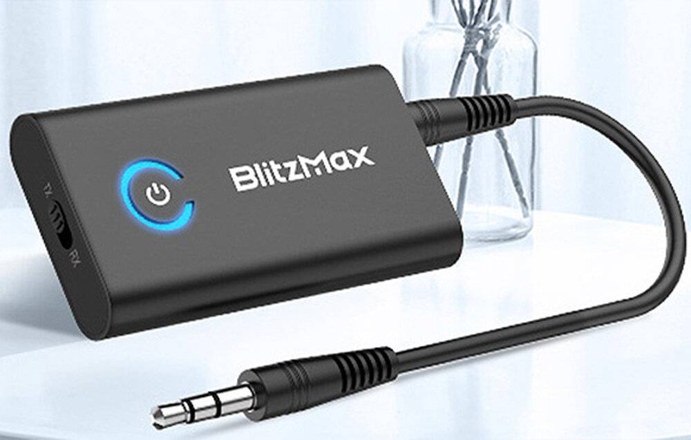 Bluetooth 5.2 Sender/Empfänger BlitzMax BT05, aptX-1