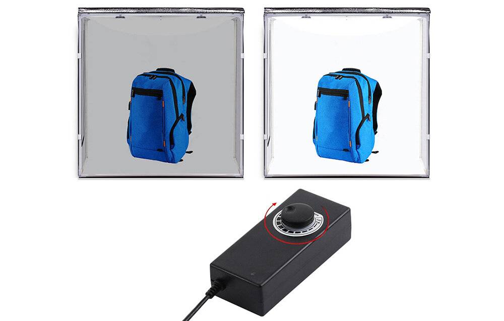 80 cm LED-lichtschattenfreies Zelt, 8500 Lumen, Puluz-3