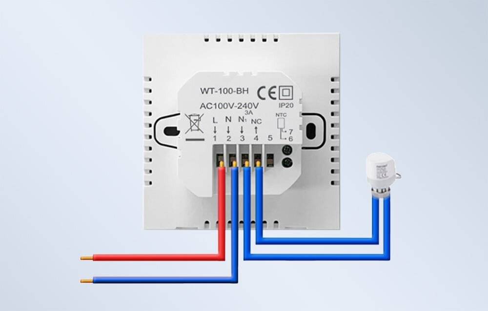 Avatto ZWT100 smart thermostat 3A ZigBee water heater TUYA-4