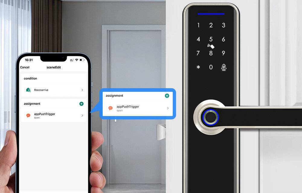 Preisbild für Avatto Smart Digital Lock ZSDL-A270-S-ALI-6072 ZigBee Silber