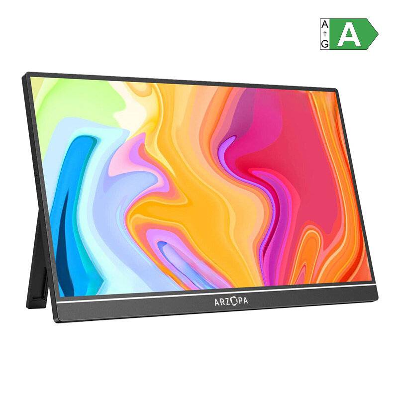 Arzopa Z1RC Tragbarer Monitor, 16.0 Zoll, 2.5K QHD+, USB-C, 500 nits-0