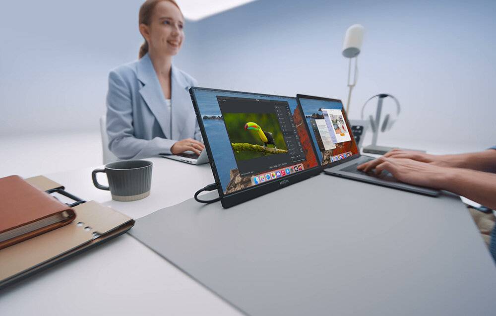 Arzopa Z1RC Tragbarer Monitor, 16.0 Zoll, 2.5K QHD+, USB-C, 500 nits-4