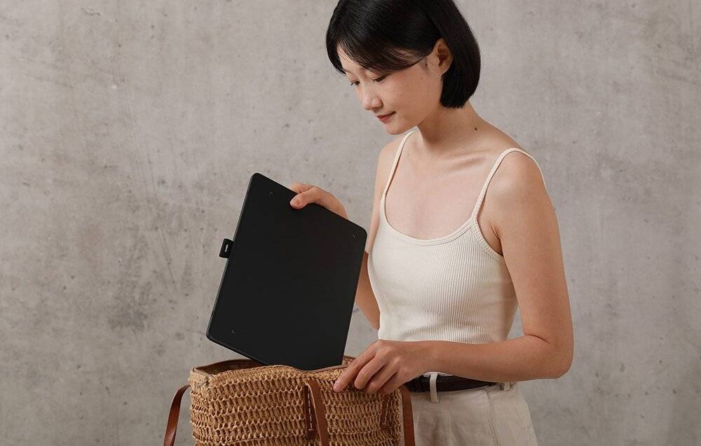 Huion Inspiroy Frego M L610 Grafiktablett, Bluetooth 5.0, 8192 Druckstufen, 254x159 mm-1