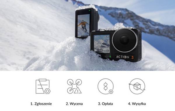 DJI Pflege Auffrischung DJI Osmo Action 4