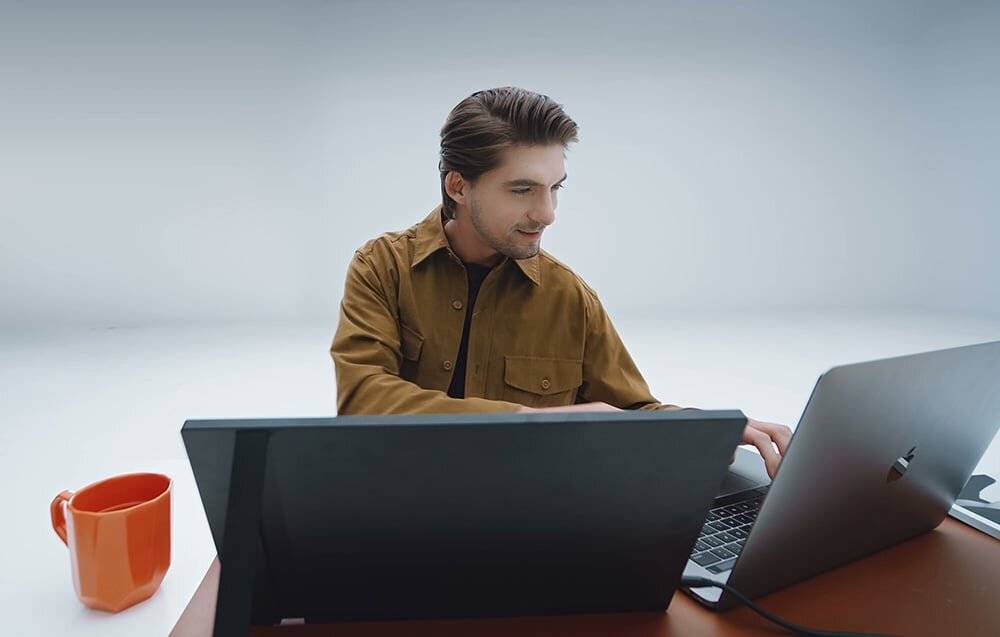Arzopa Z1FC Tragbarer Monitor, 16.1 Zoll, Full HD, 144 Hz, USB-C, Mini-HDMI-4