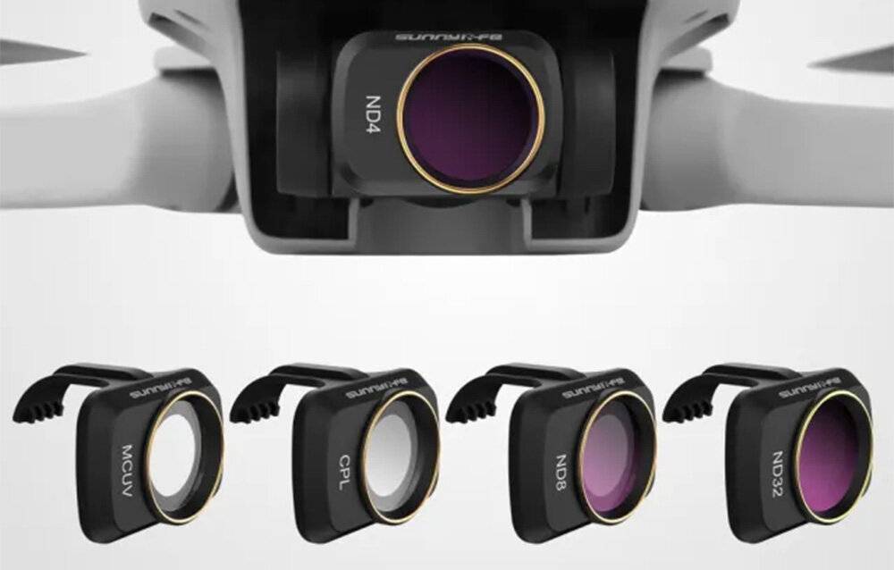Satz mit 4 Filtern ND-PL 4/8/16/32 Sunnylife für DJI Mini 2 SE / Mini 2 (MM-FI9255)-0