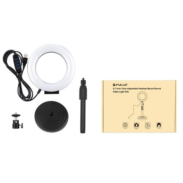 Preisbild für Ring LED Lampe Puluz mit verstellbarem Sockel PU391