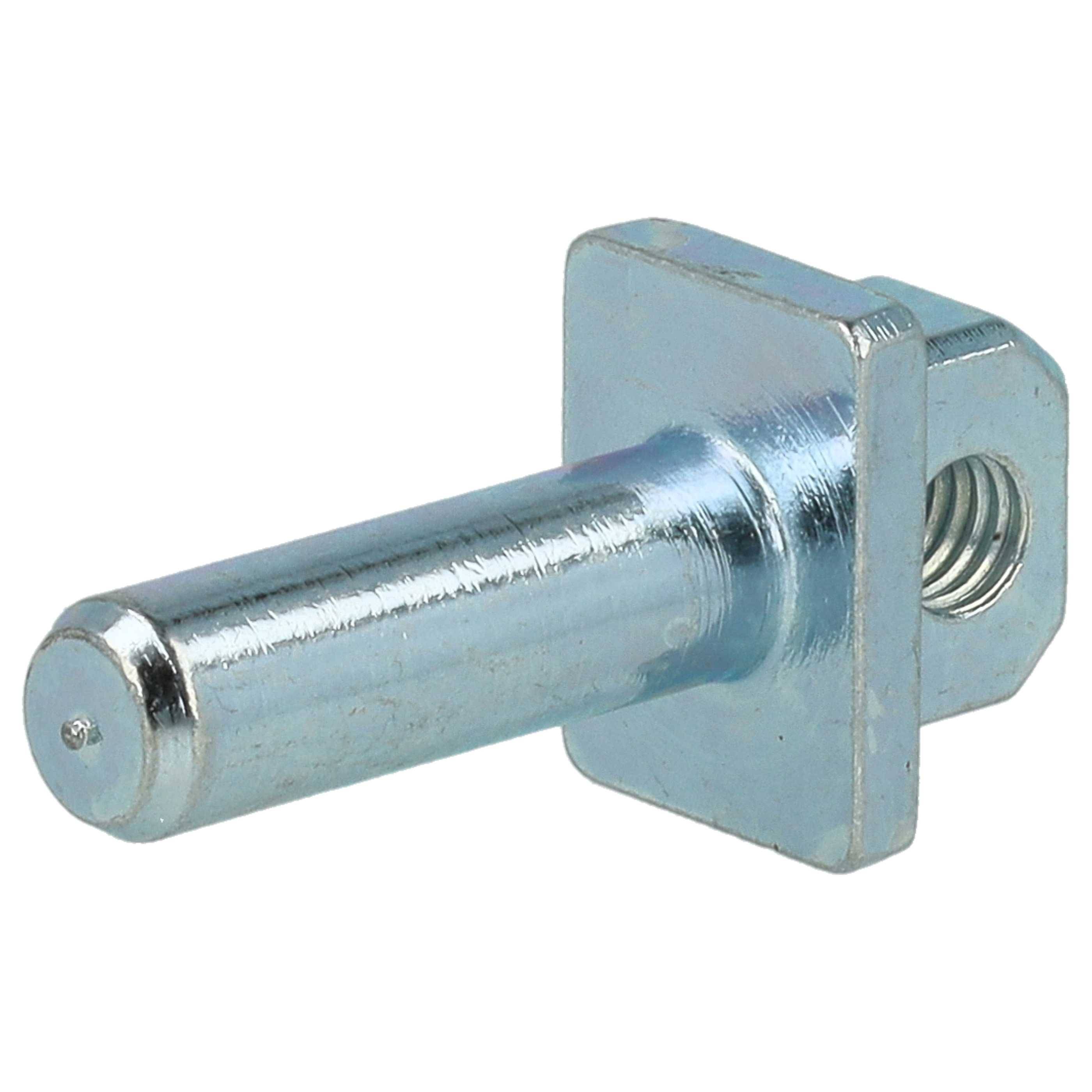 vhbw Scharnierachse für Türscharnier kompatibel mit Liebherr CTesf 2431-20 | CTesf 2051-20 Kühlschrank - Scharnierstift-1