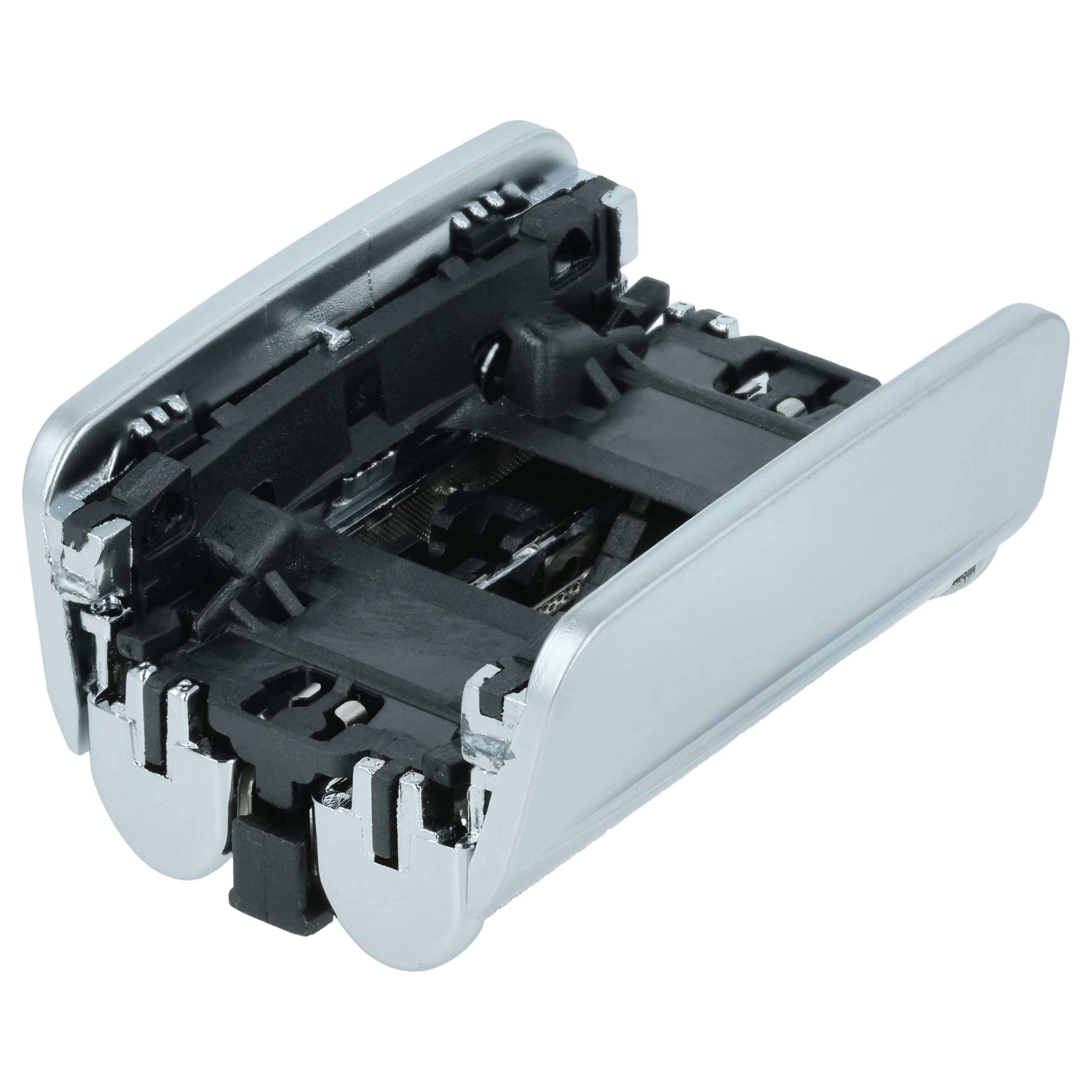 vhbw Scherkopf Ersatz für Braun 83M für Elektrorasierer | Silber-1