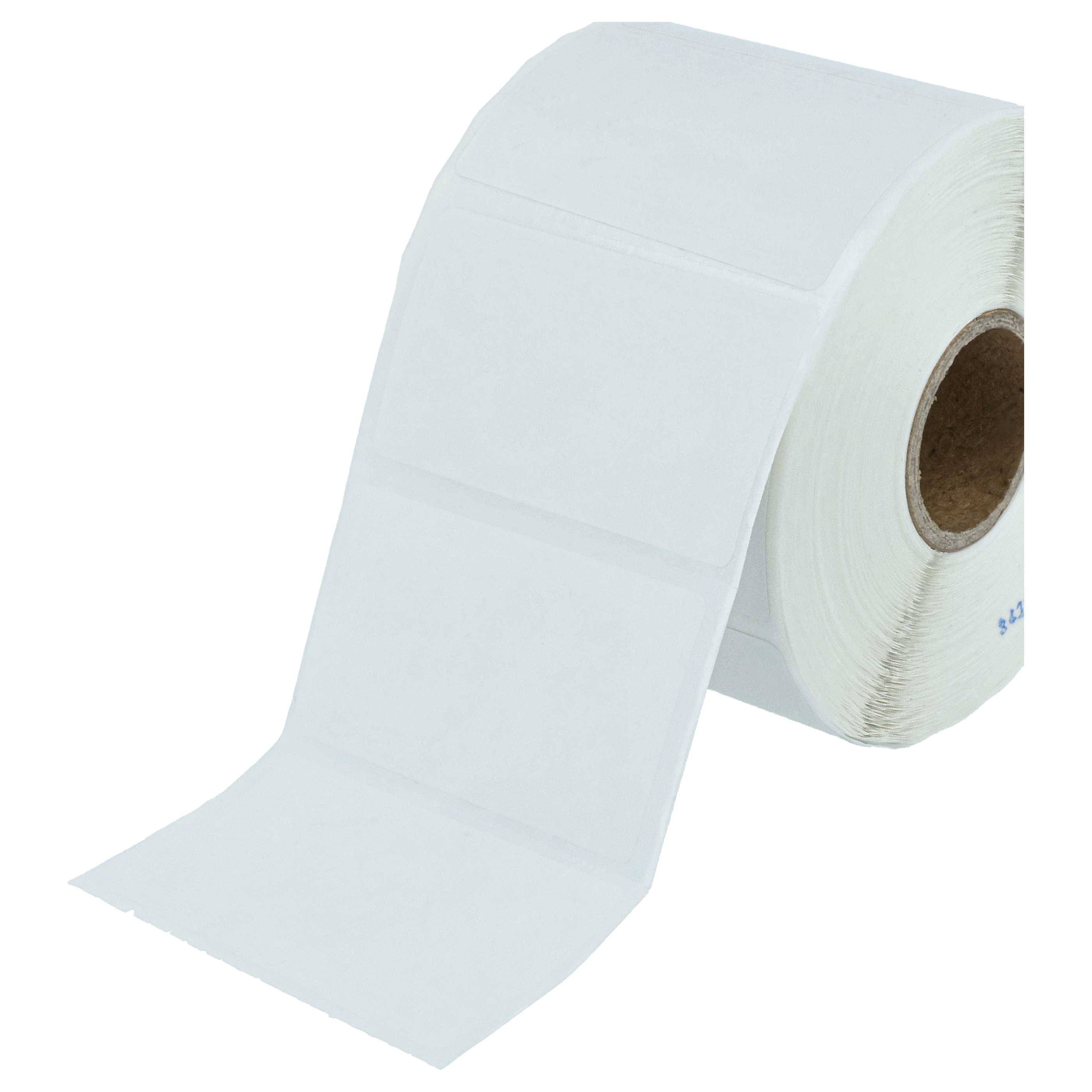 vhbw 10x Thermotransfer-Etiketten-Rolle 31,7mm x 57,15mm (1000 Etiketten) kompatibel mit Zebra Z600, Z400, Z4M, Z6M-3