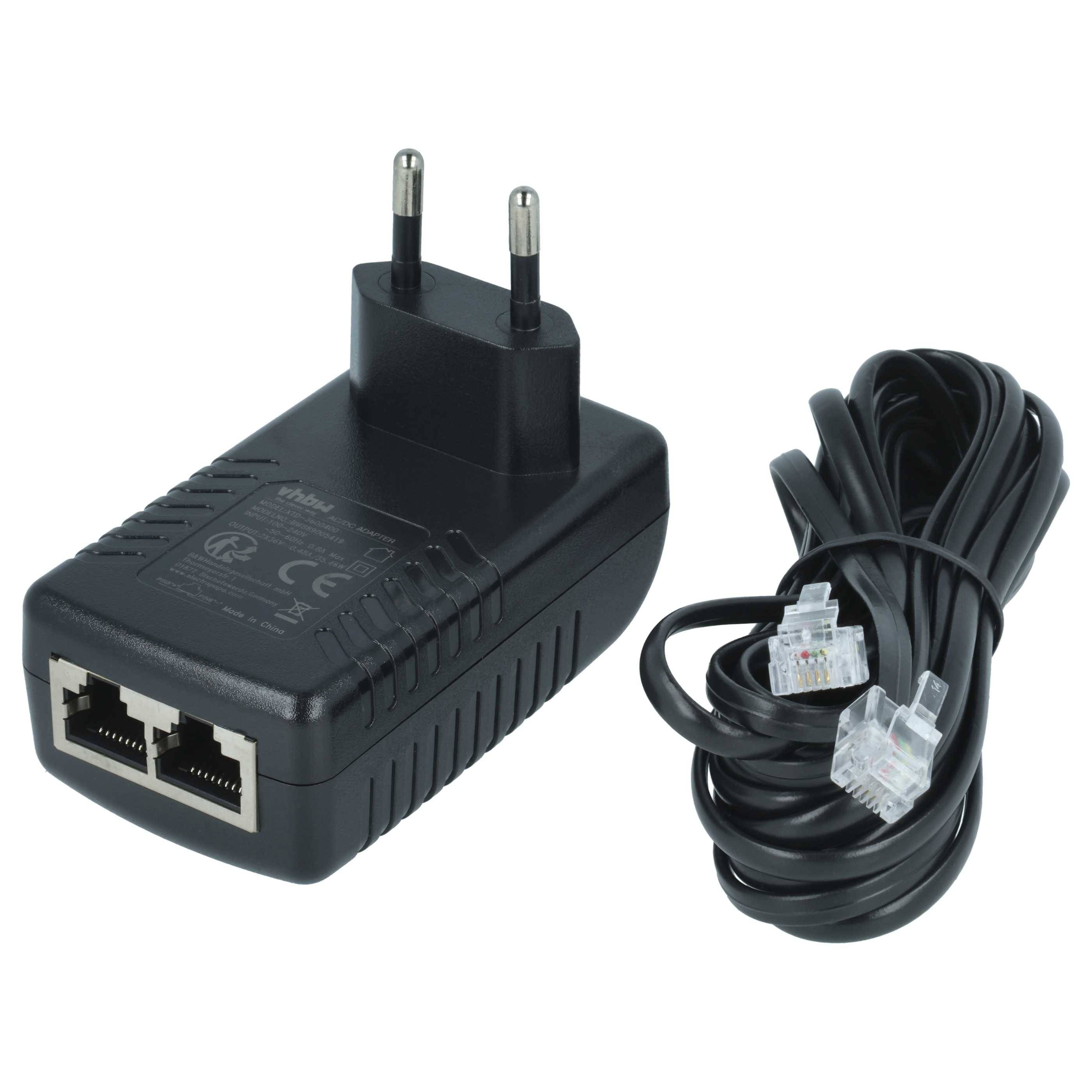 vhbw Netzteil kompatibel mit Siemens Optiset E Festnetz-Telefon | Haustelefon - 420 cm-0