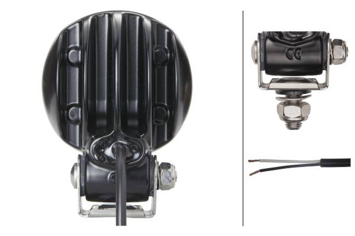 Arbeitsscheinwerfer 12 V 20 W LED 6.500 K 1.800 lm HELLA universell einsetzbar-4