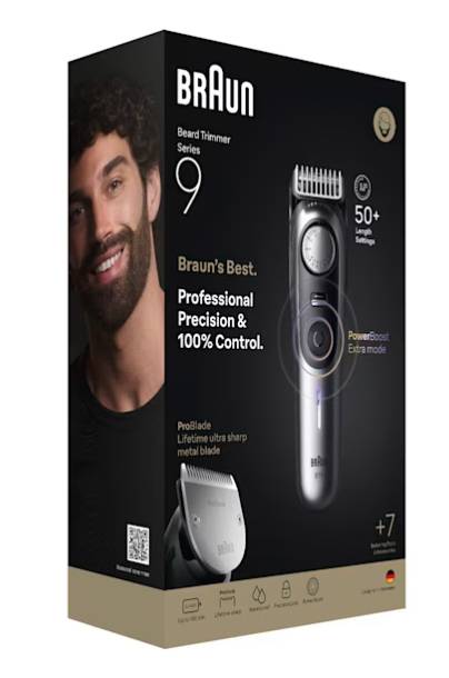 BRAUN - Series 9 Beard Trimmer BT9520-1