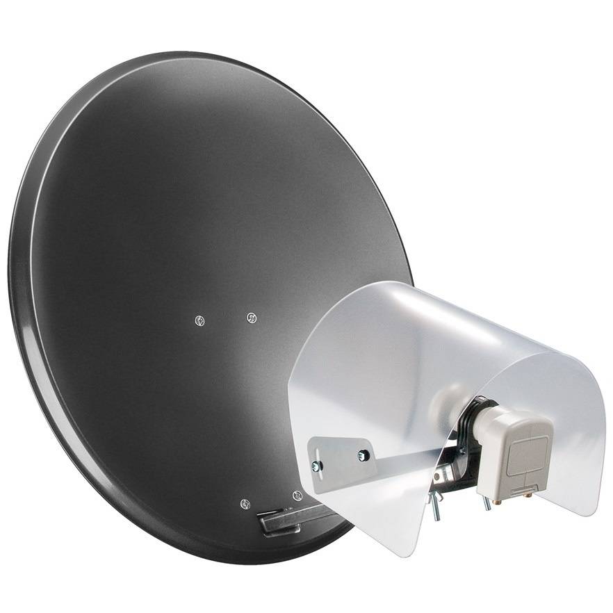 Goobay LNB-Wetterschutzhaube für Satelliten Anlagen perfekter Regenschutz / Schneeschutz / Wetterschutz-0